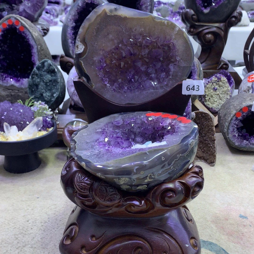 未镶嵌紫晶大型摆件（非配饰）