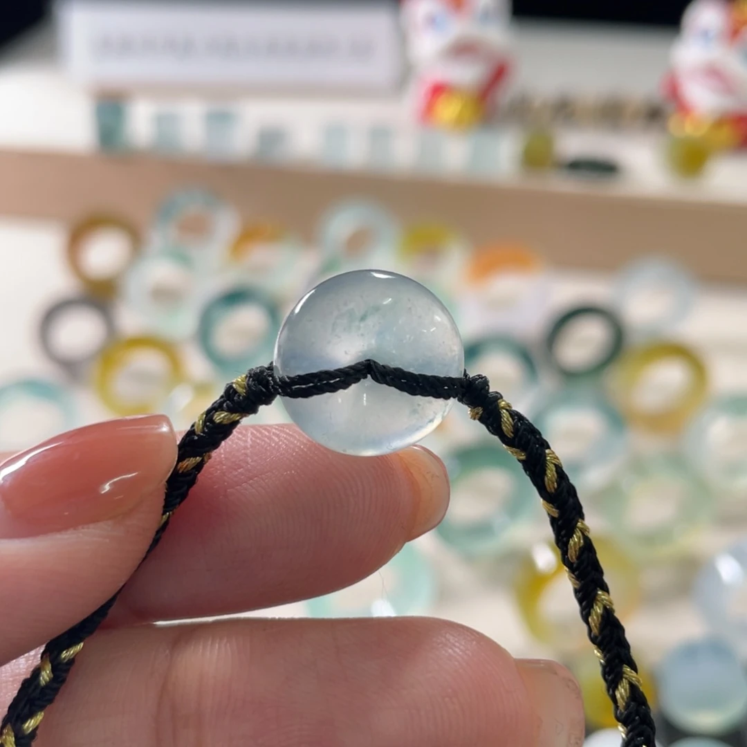 定制翡翠未镶嵌冰扣