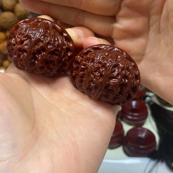 文玩核桃吊坠宫灯43