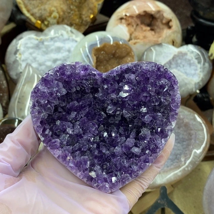 珠宝半成品紫晶未镶嵌88