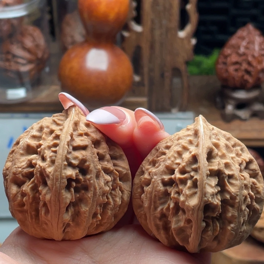 把件文玩核桃小楸香109