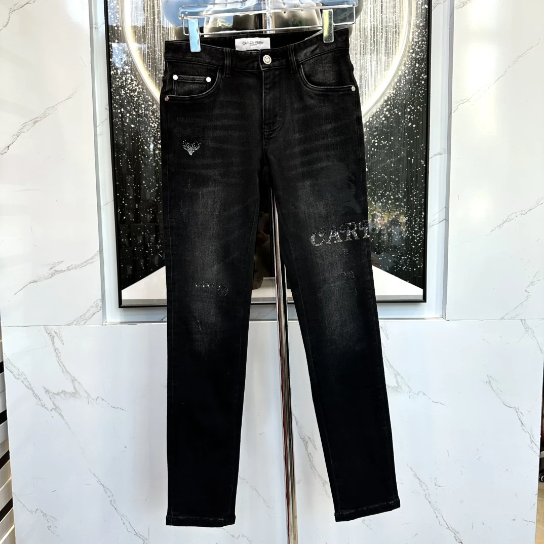 炸28 38【CP牛仔裤】新款秋冬潮流休闲时尚男士潮流牛仔裤百搭休闲