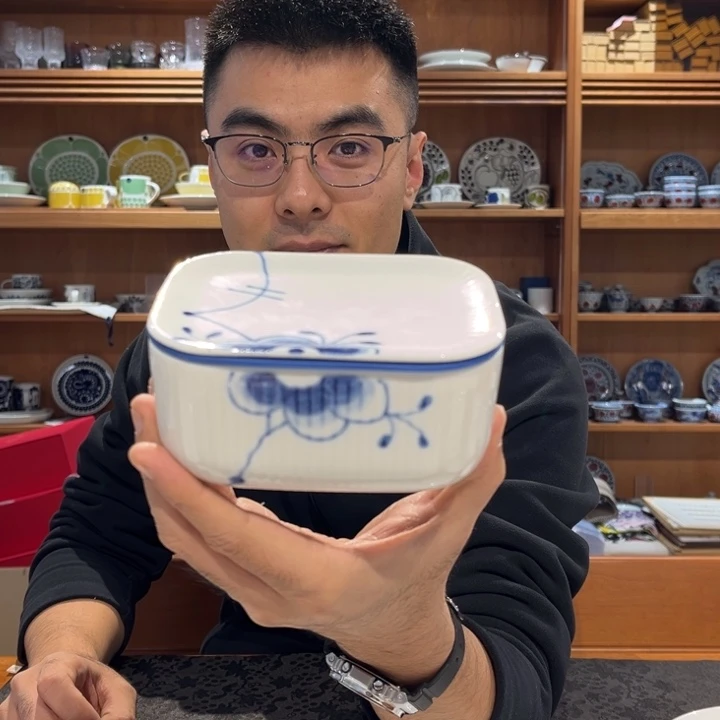 丹麦皇家哥本哈根420ml黄油收纳盒