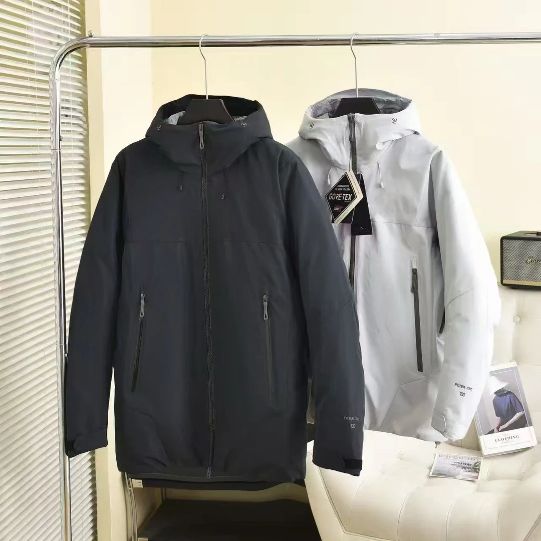 阿斯本硬壳三防户外700蓬松鸭绒羽绒服滑雪保暖男女通用