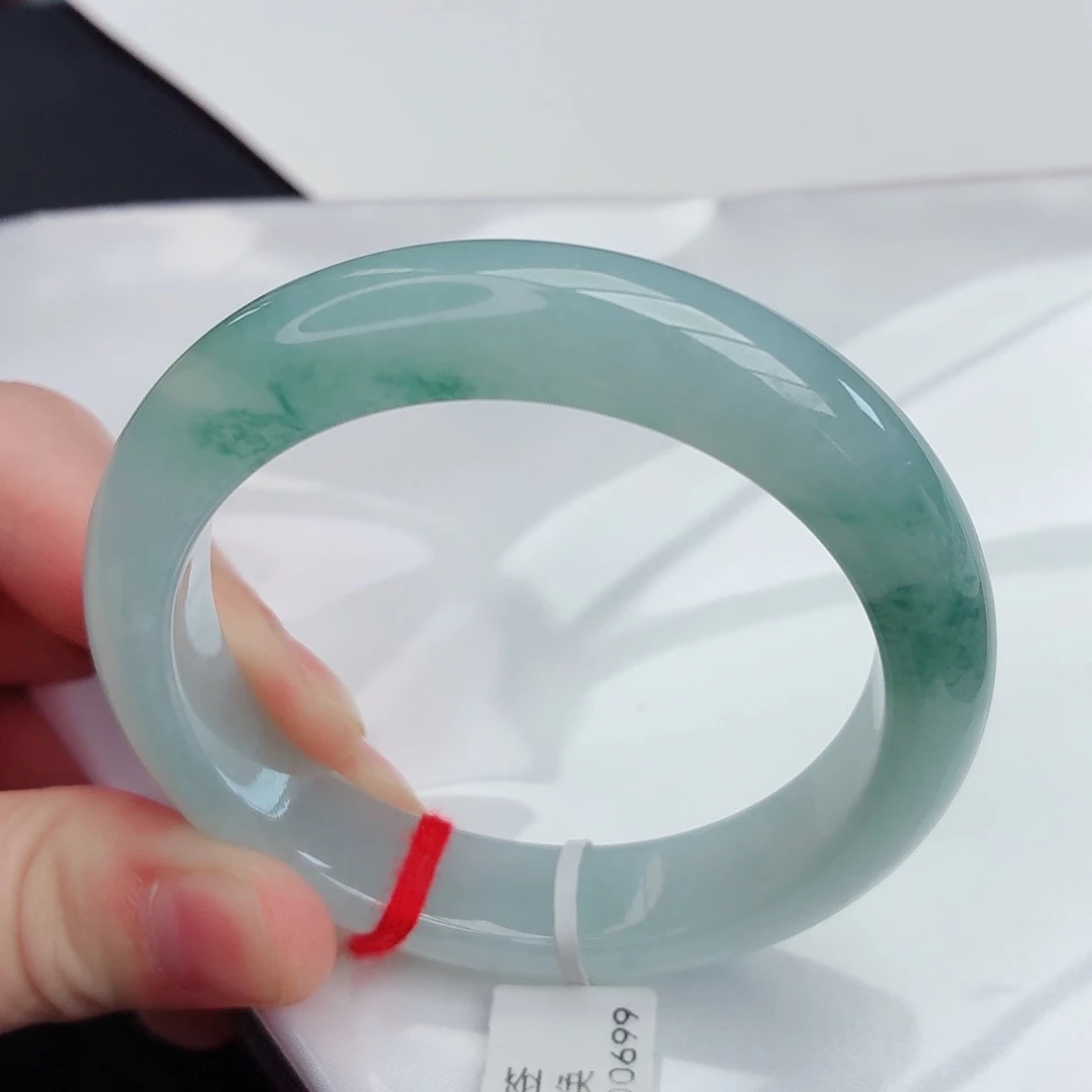 翡翠未镶嵌手镯天然翡翠A货