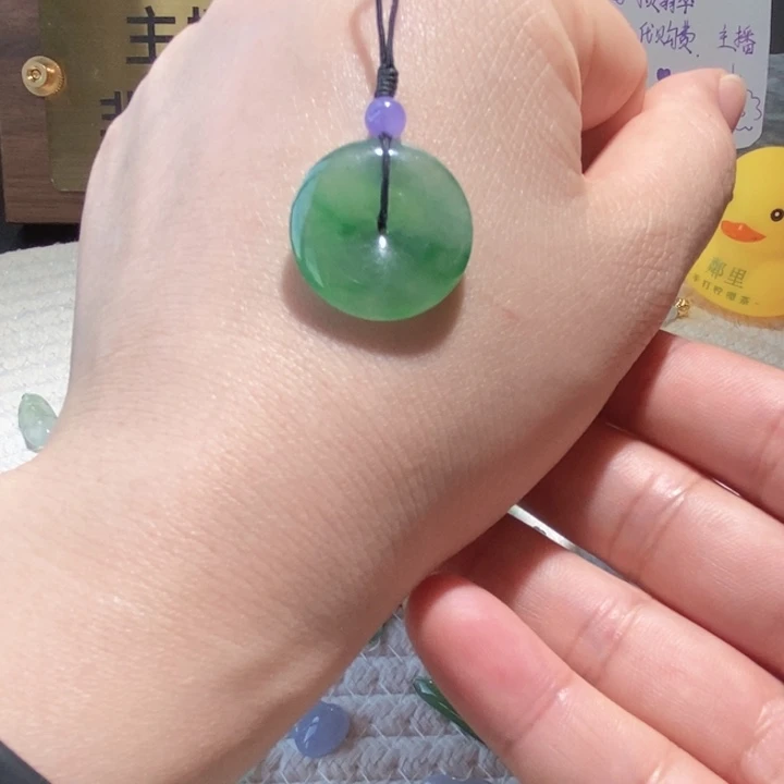 翡翠未镶嵌吊坠(不含链)翡翠A货