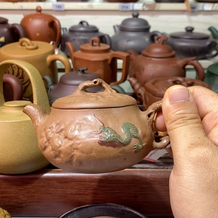 茶壶紫砂精工制作