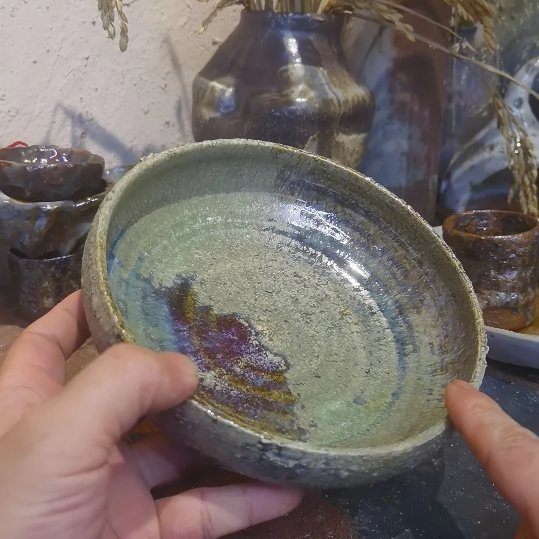 摆件手工高温原矿窑变新品福利