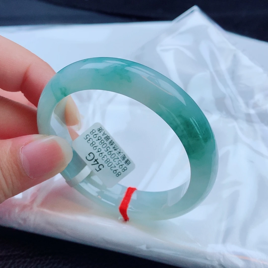 翡翠未镶嵌手镯天然缅甸翡翠A货手镯