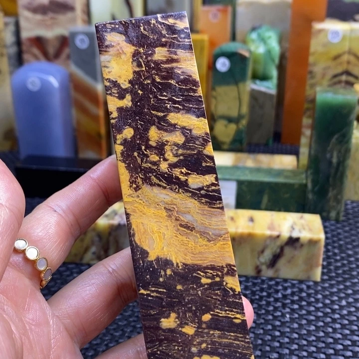 江西石苦**乐青田石印章石