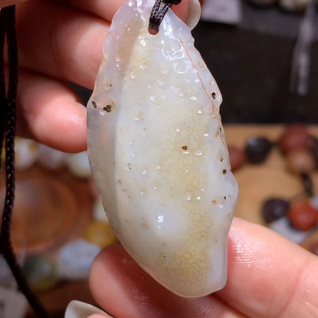 未镶嵌玛瑙/玉髓珠宝半成品