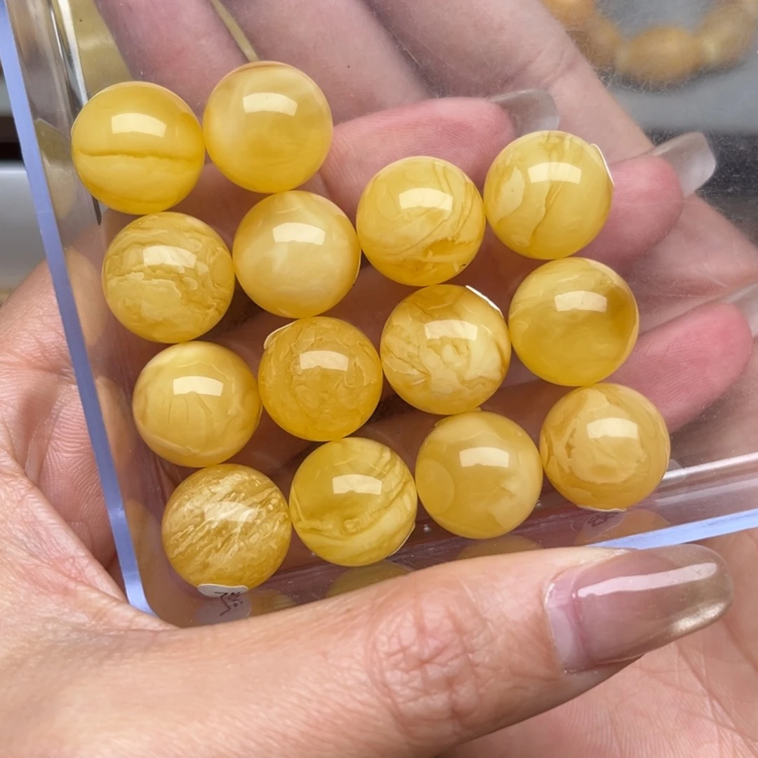 蜜蜡裸石未镶嵌霹***牛15+蜜蜡