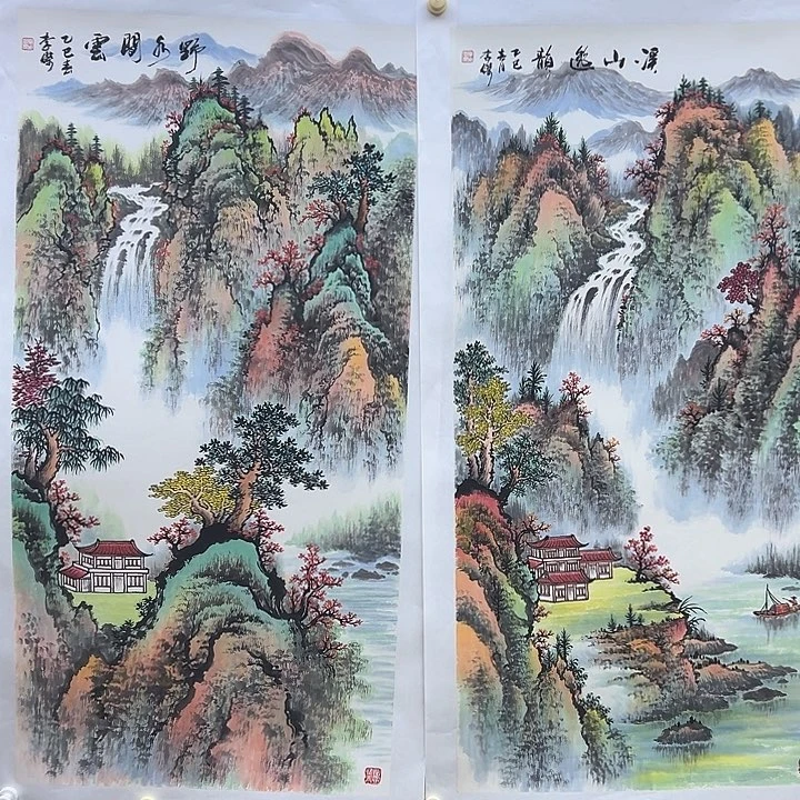 国画哪吒一年才会