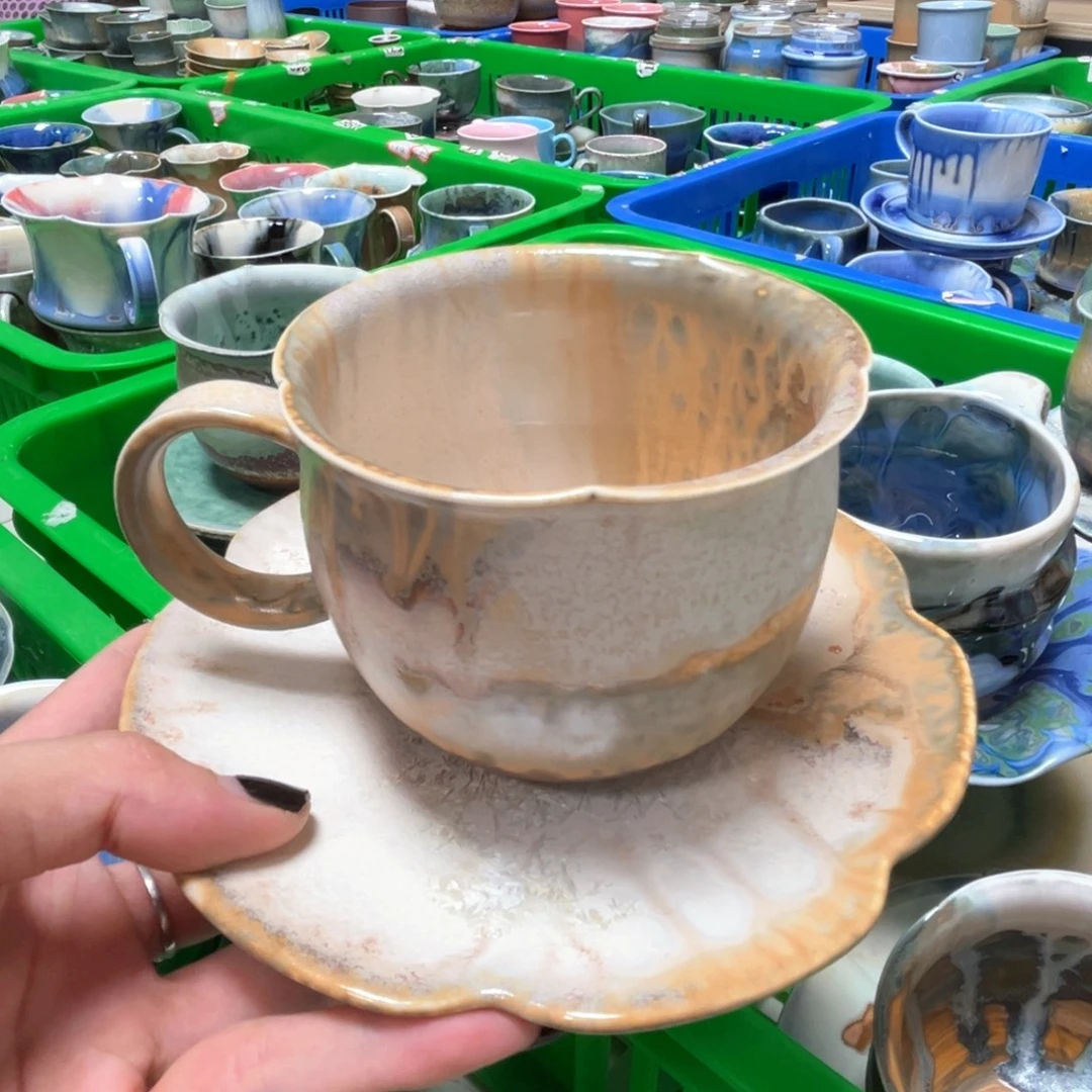 h***y景德镇纯手工柴烧茶器