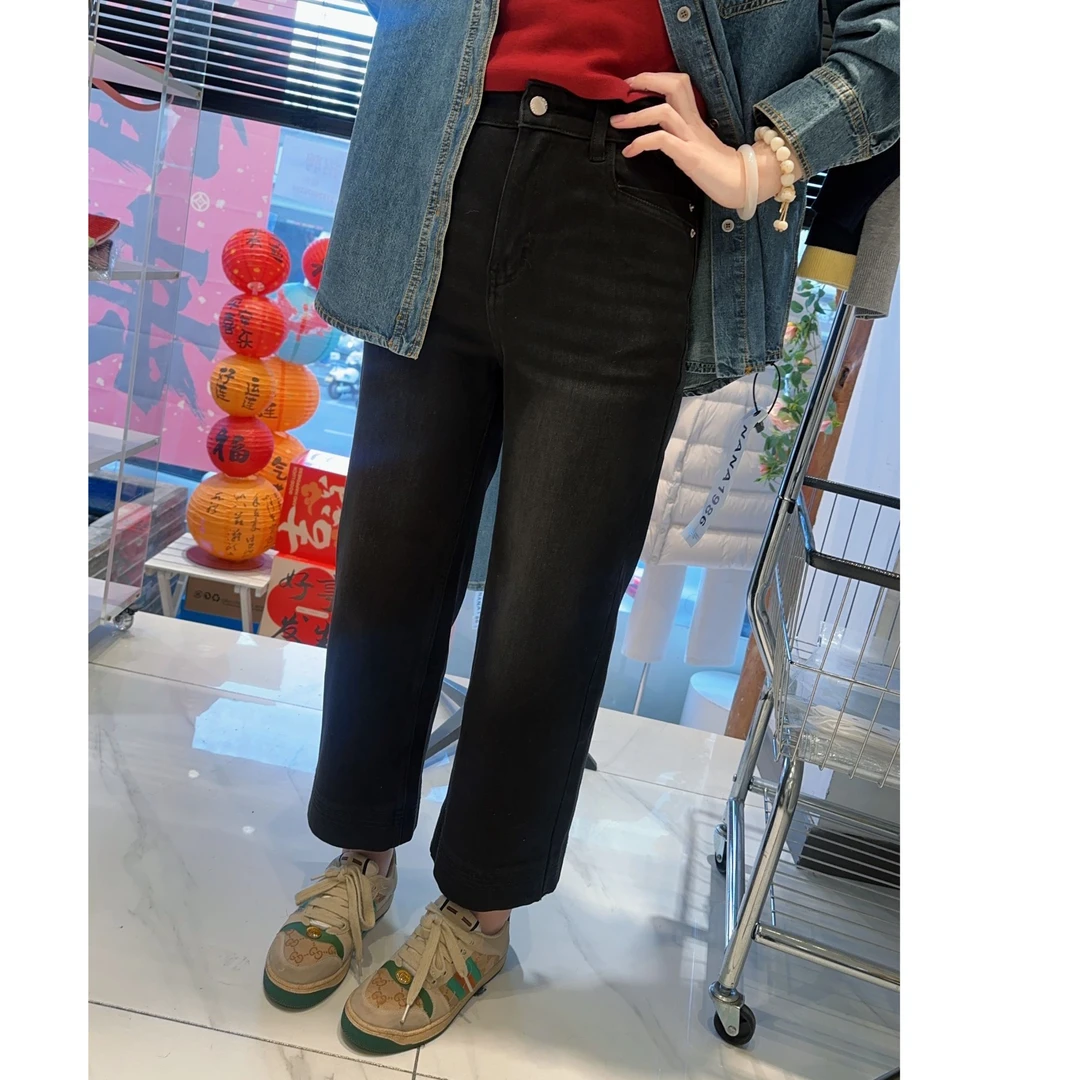 NANA家时尚九分直筒裤@8516