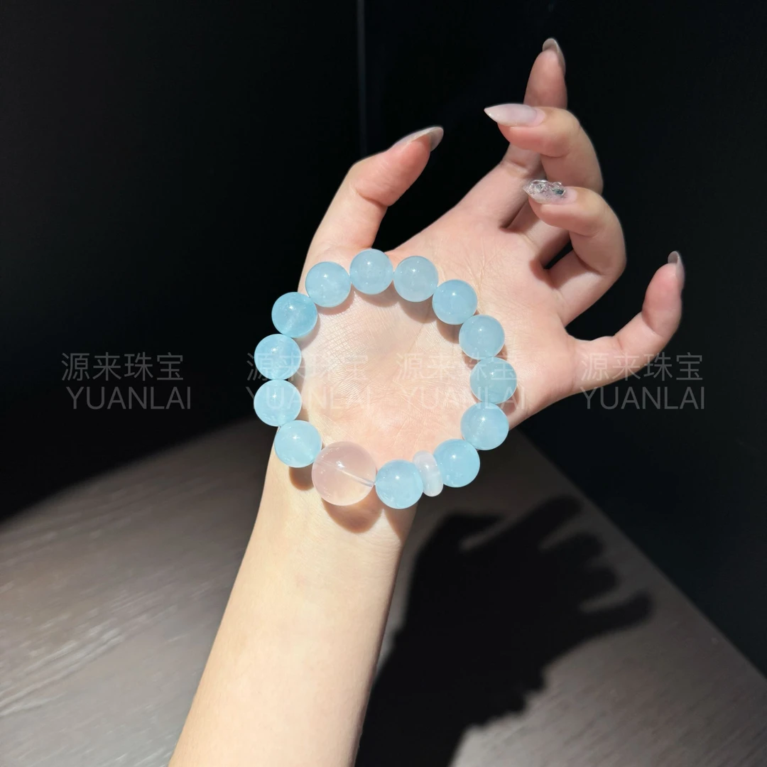 源源手作*海澈流光手串E