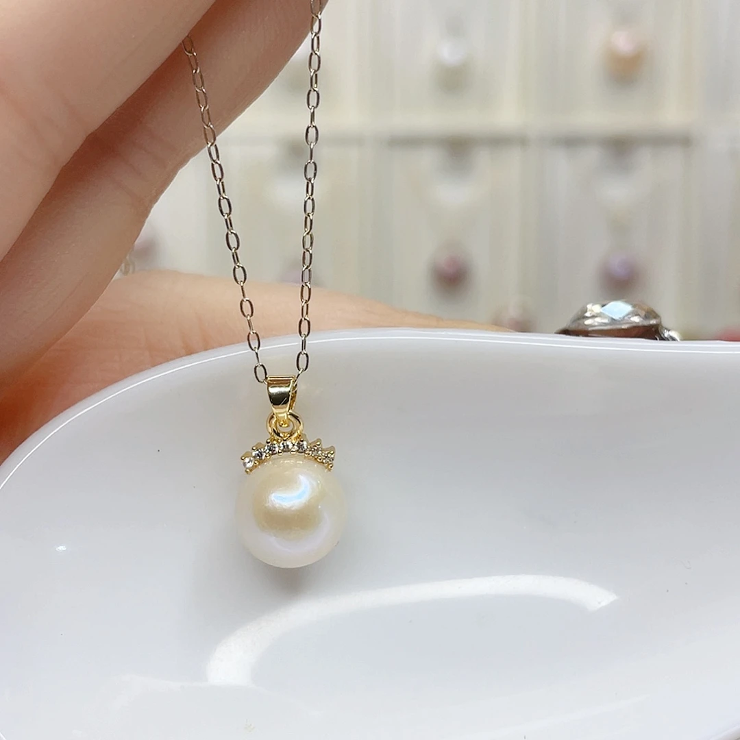 吊坠(赠链)淡水珍珠合金