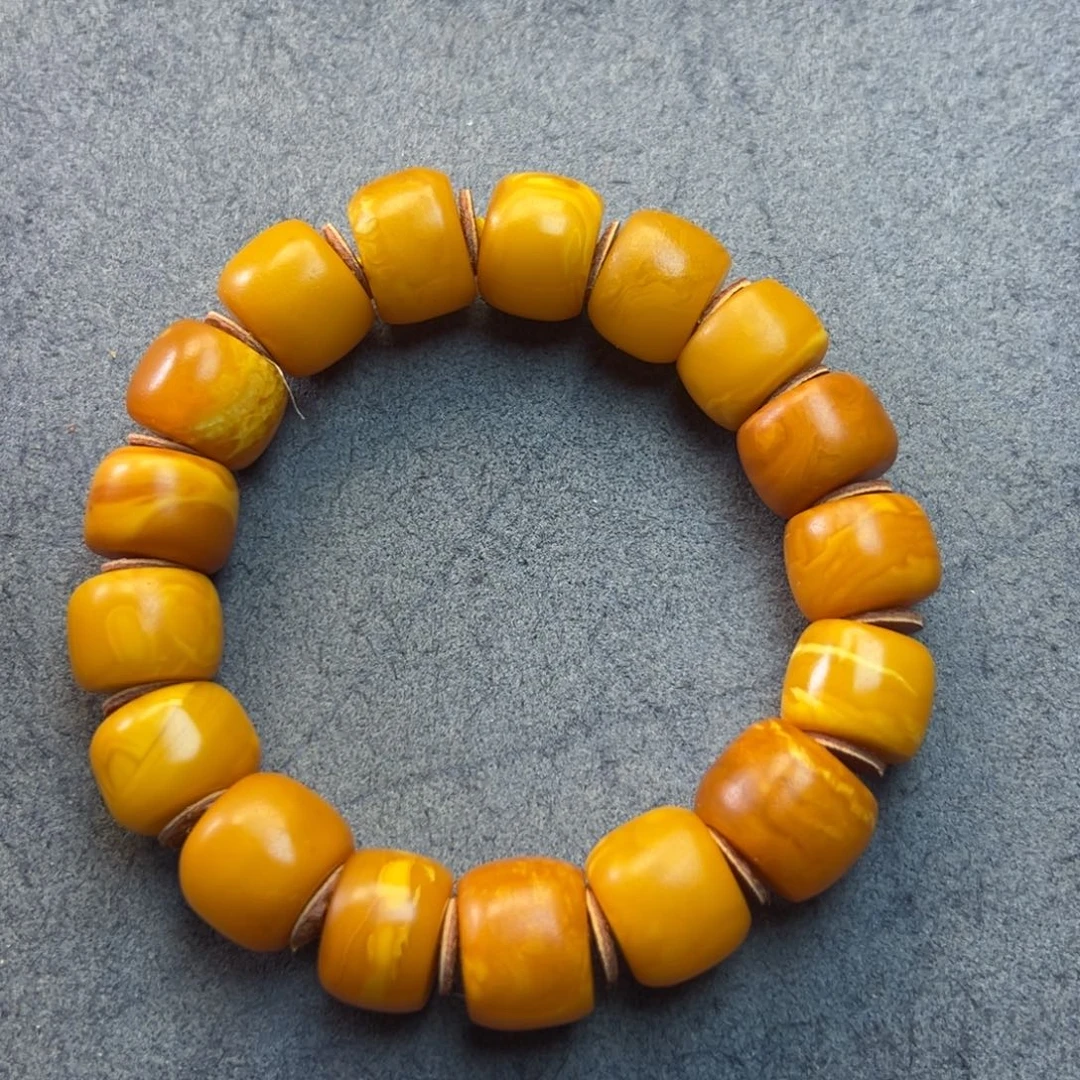 蜜蜡未镶嵌吊坠(不含链)