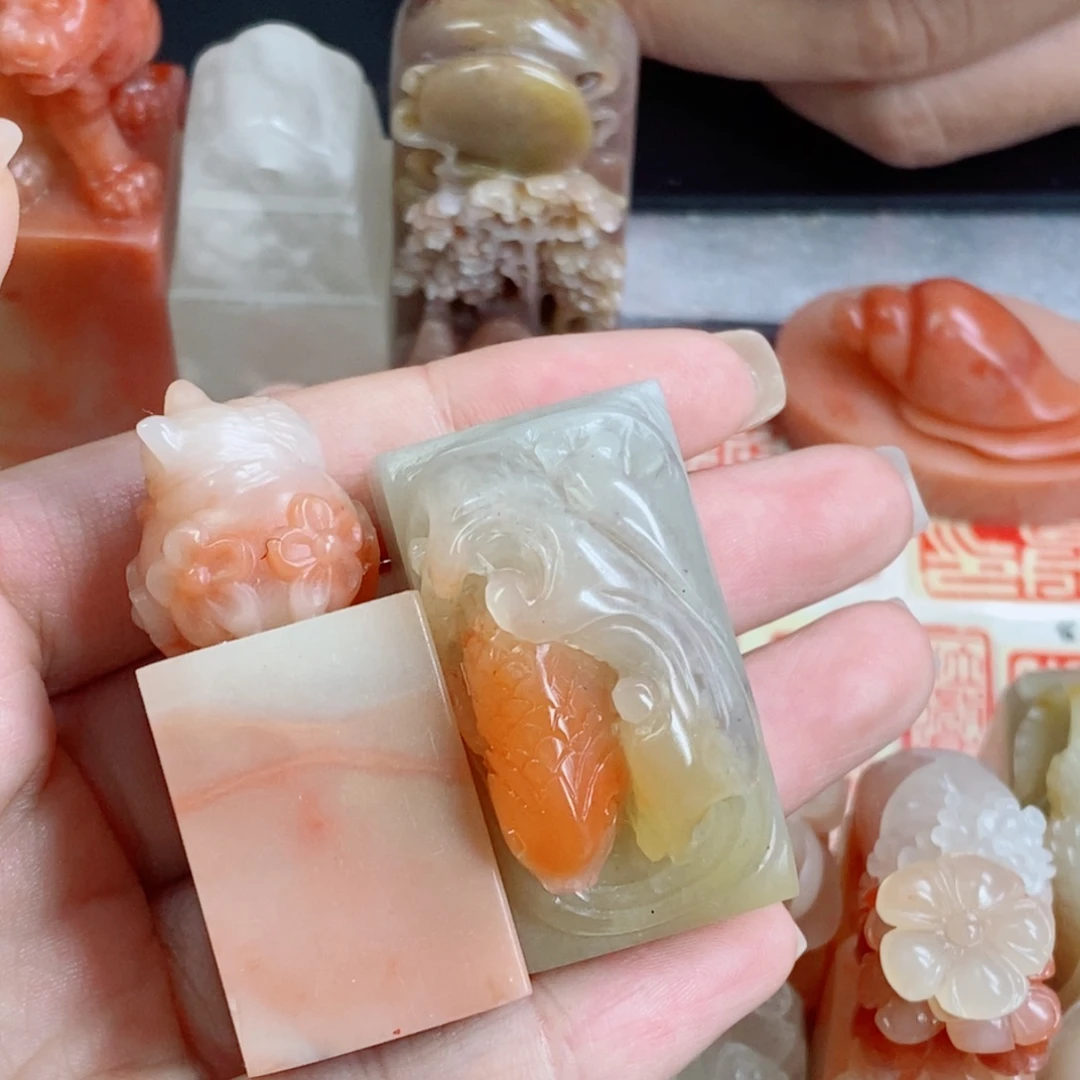 T***°印石寿山石成品正章书法用品