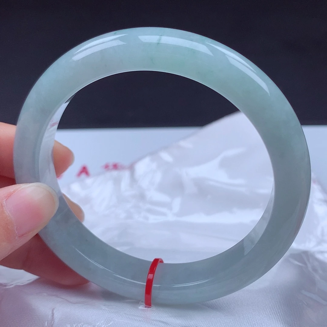 翡翠手镯未镶嵌61圈001023