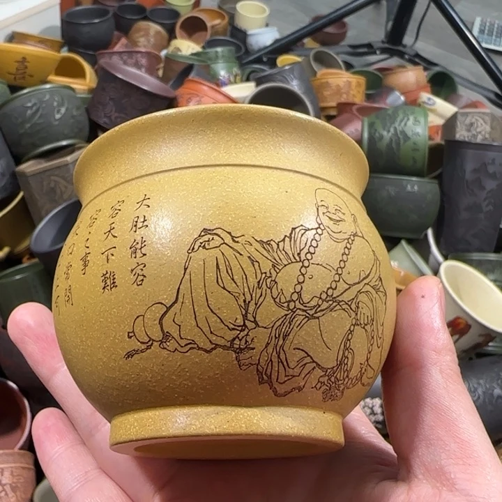茶杯紫砂全手工紫砂