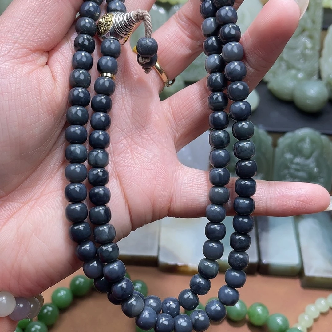 和田玉未镶嵌套链