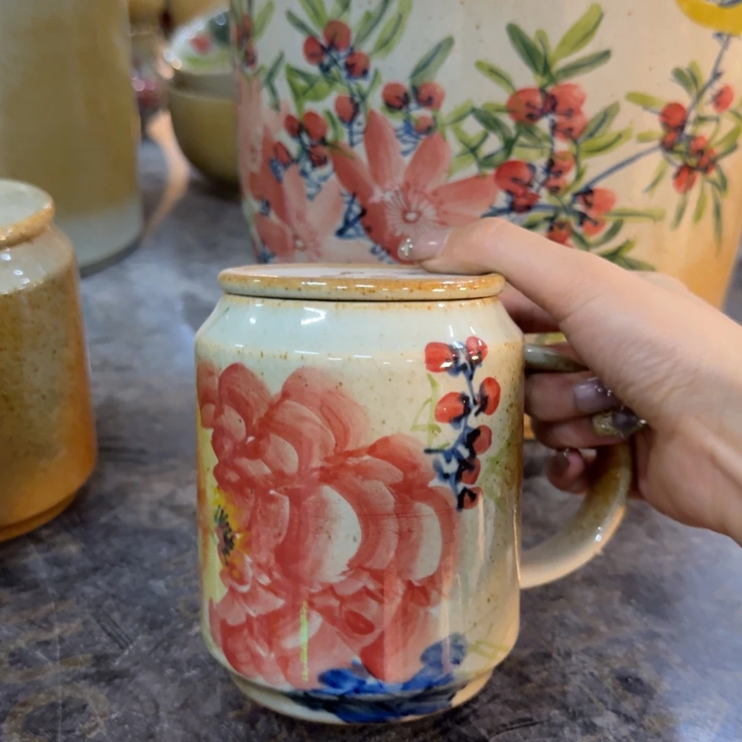 瓷片景德镇陶瓷手工手绘