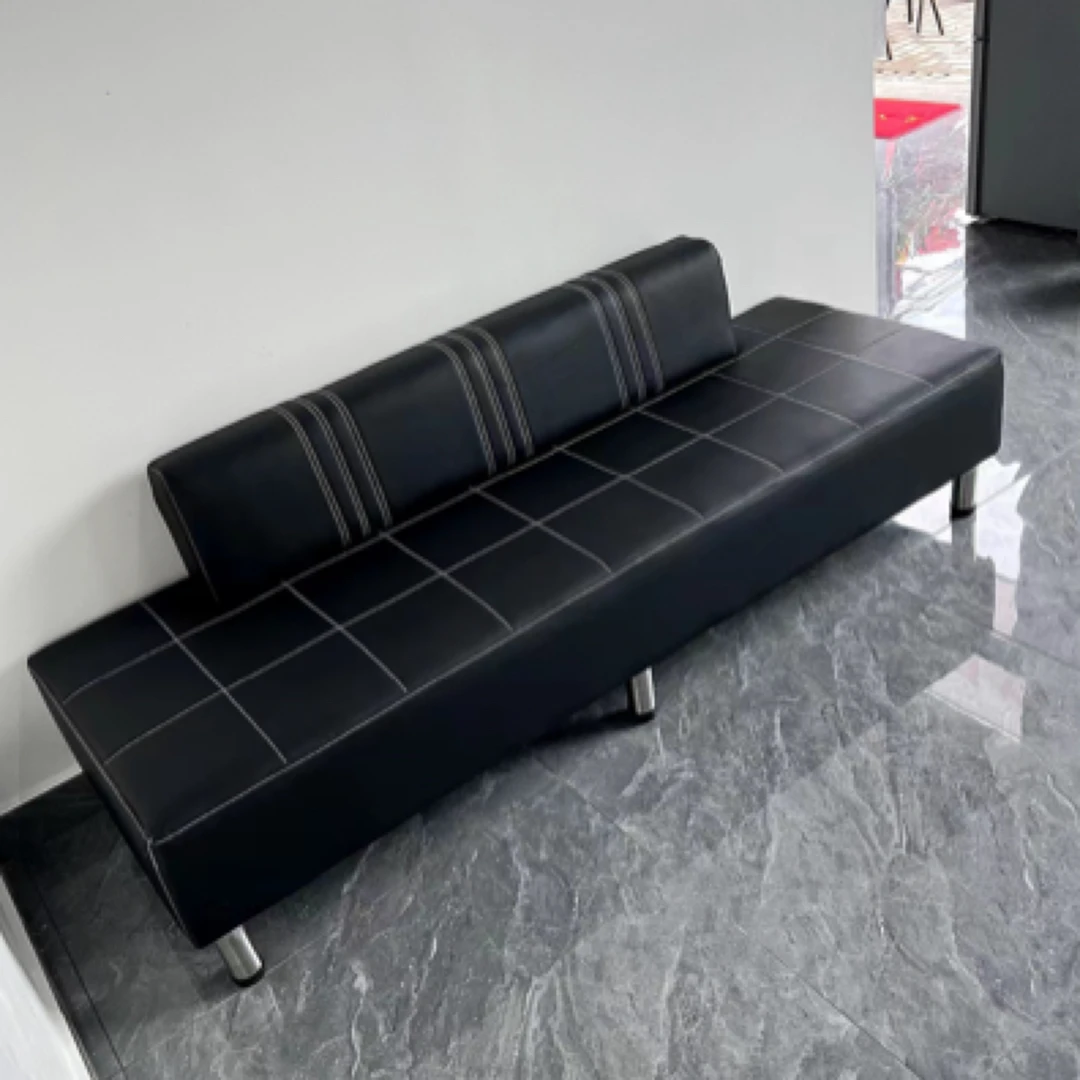 （佰吉美递）发廊专用等候椅休闲椅理发店沙发长凳子