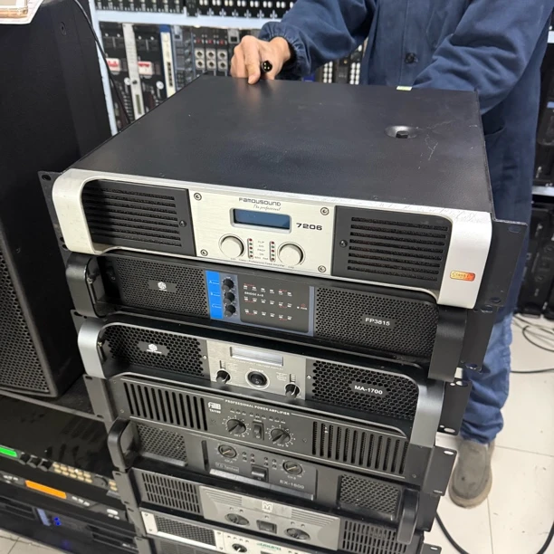 9新 MEiN AUDiO/MEiN AUDiO 声准专业大功率功放机一台不包邮