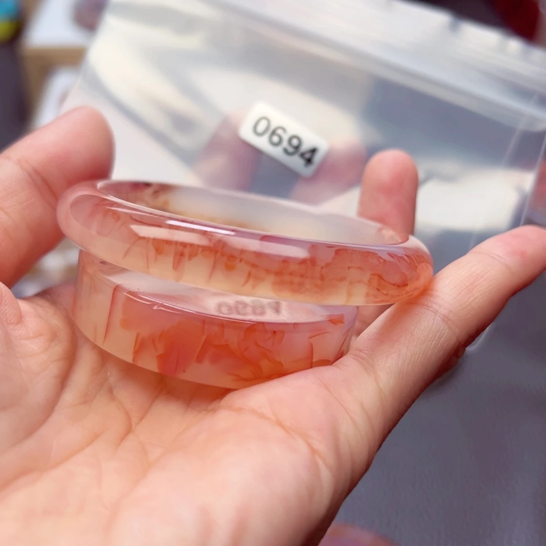 玛瑙/玉髓手镯未镶嵌小*