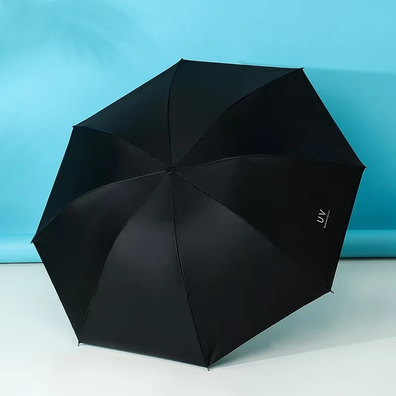 晴雨两用小巧便携全自动折叠加大加固加厚太阳伞适合男女使用