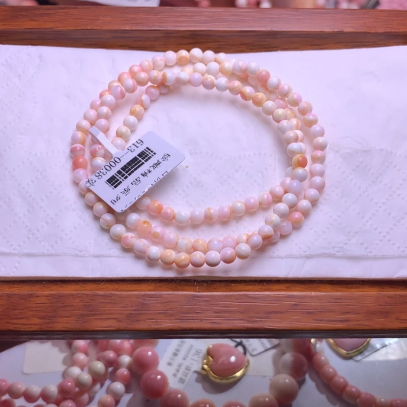 【闪购商品】查罗石颈饰合金福利多圈4咪编号55