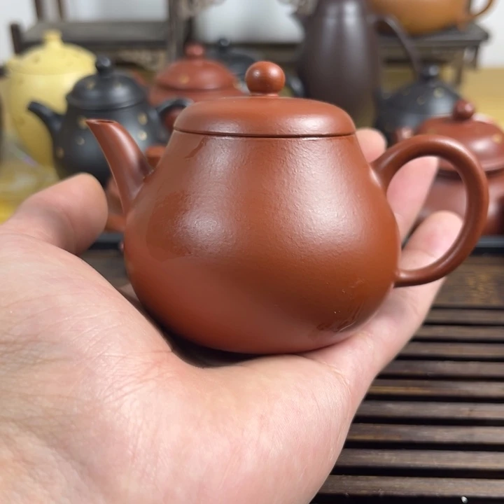 紫砂茶壶原矿紫砂半手工制作