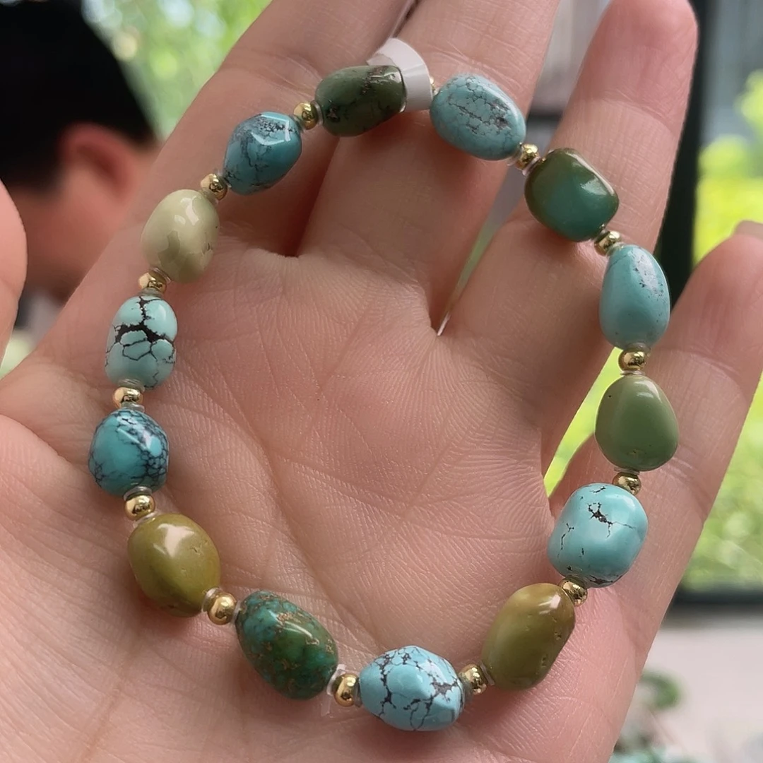 未镶嵌绿松石珠宝奇石