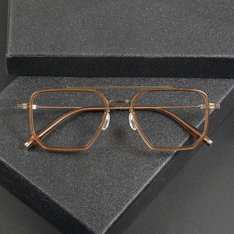 新款上野(kouzuke ) 钛&板材眼镜框202508可配近视度数