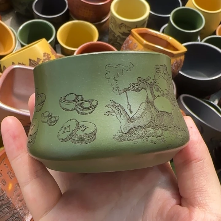 茶杯紫砂全手工紫砂