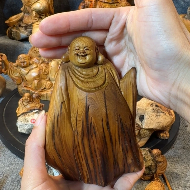 崖柏摆件手把件等