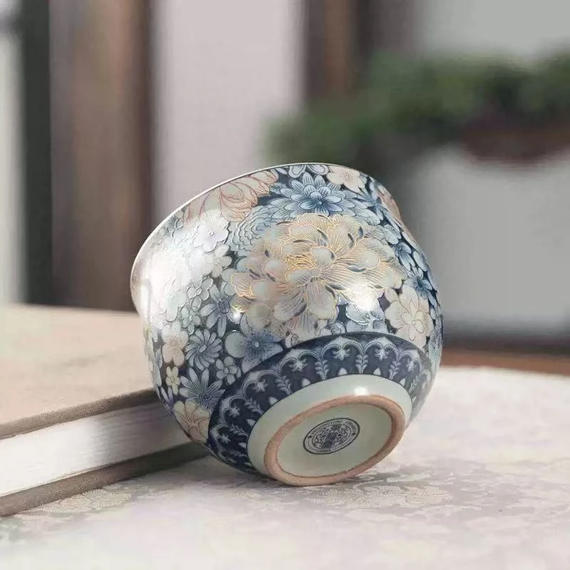 京隆堂《繁花似锦》龙蛋主人杯