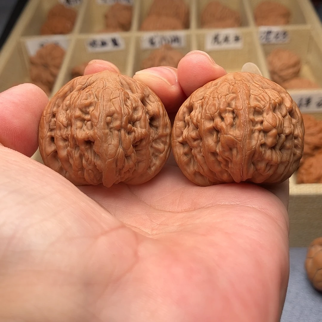 把件文玩核桃虎头王41（头货精品