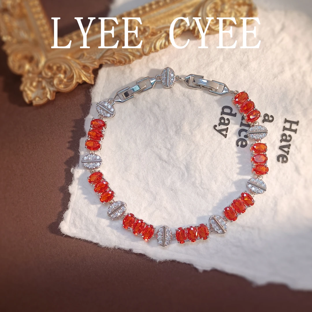 铜合金合成锆石手链 WKDMX-001967【日落星海】手链优雅气质精致