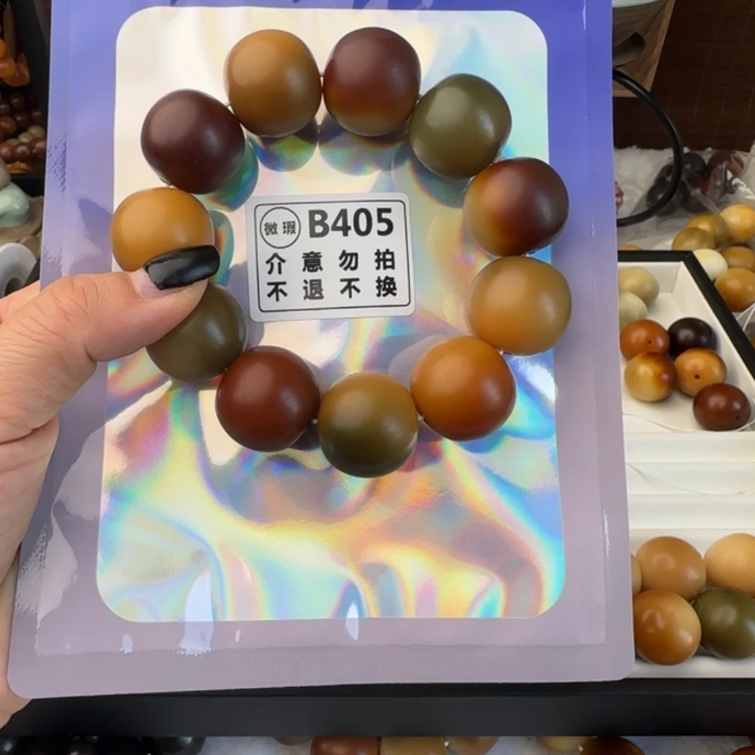 菩提根/象牙果手串鸟****?B405