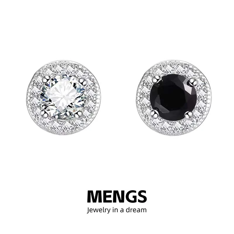 合金耳饰 爆款无耳洞磁吸耳夹男小众个性高级感耳饰