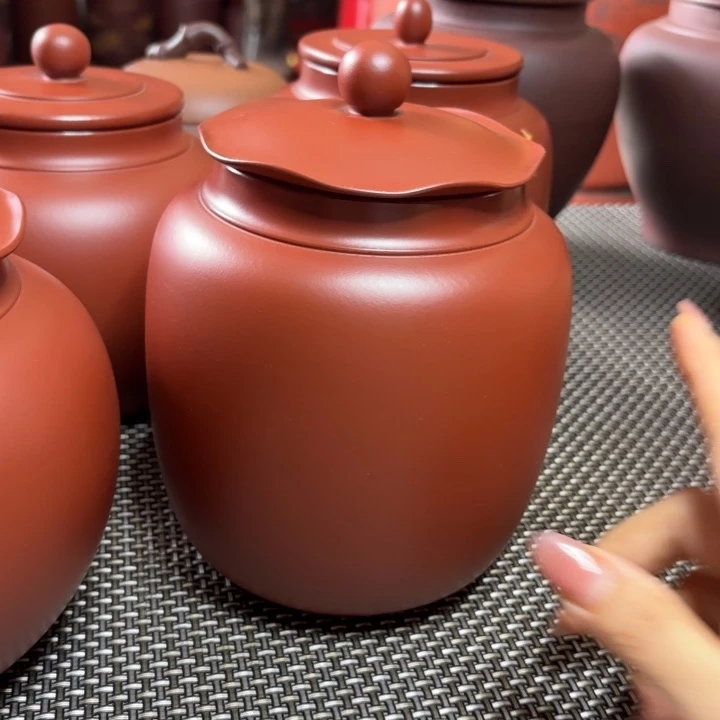 紫砂茶叶罐中高端紫砂茶叶罐