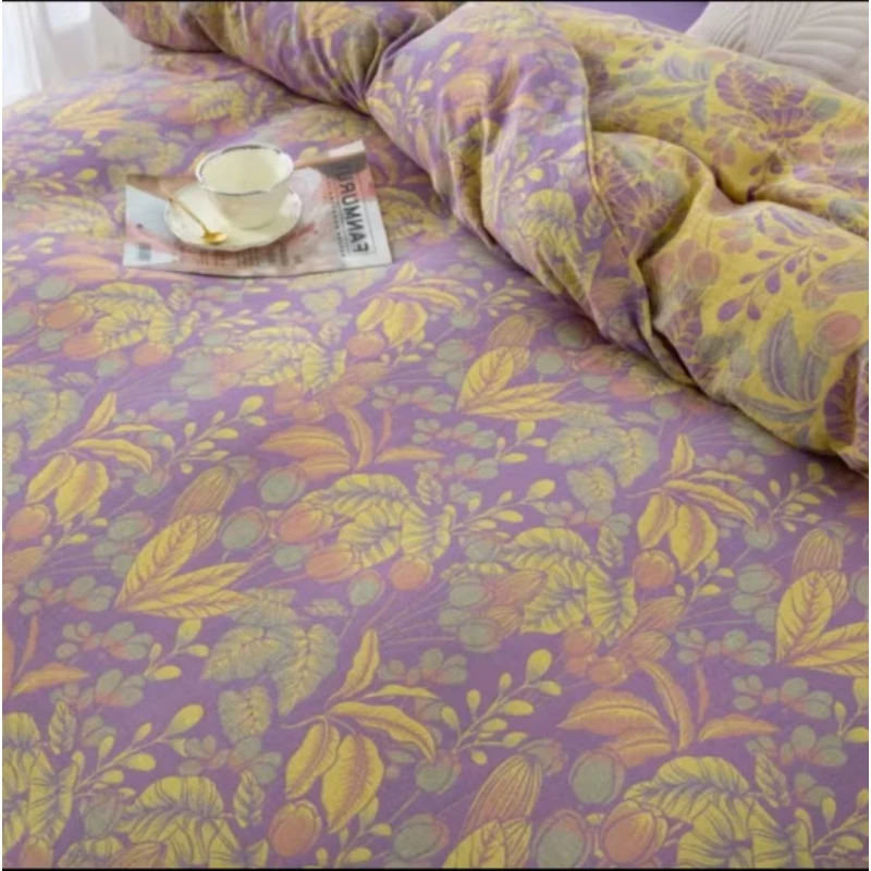 紫色郁金香-枕套 枕套1对