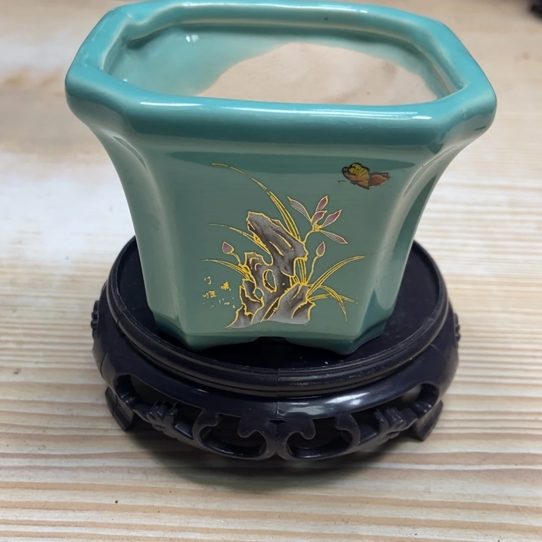瓷片陶瓷花盆陶瓷艺术