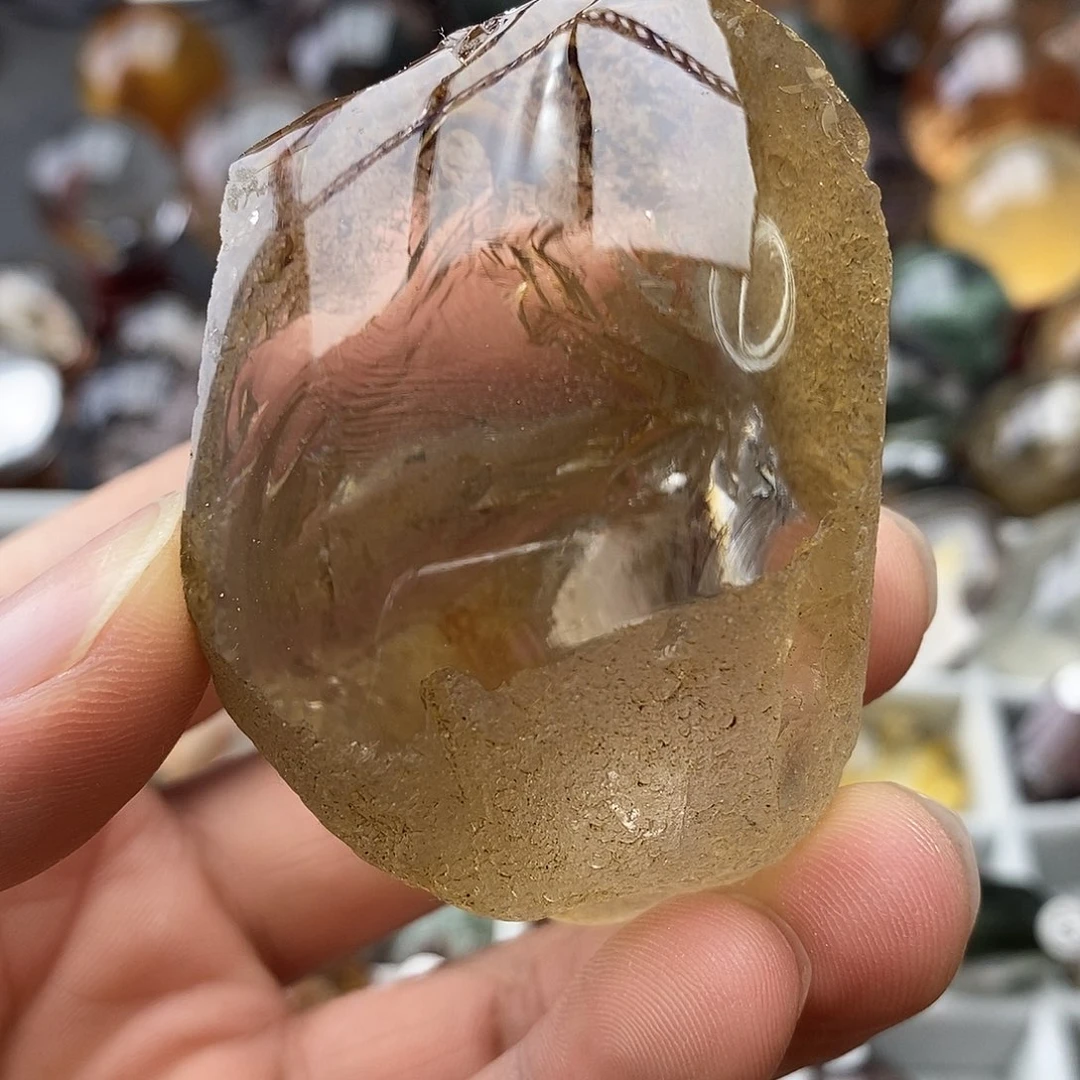 水晶珠宝半成品未镶嵌