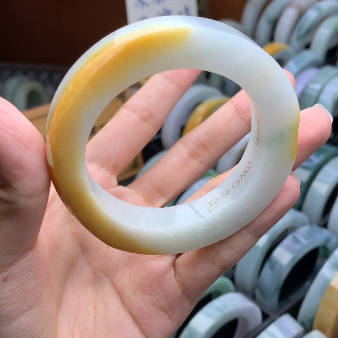 定制翡翠定制手镯未镶嵌定制52-56