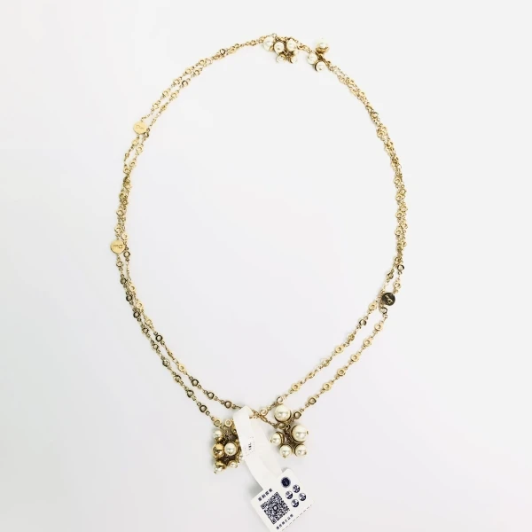 妃鱼/迪奥/合金/项链/95新/凡0511