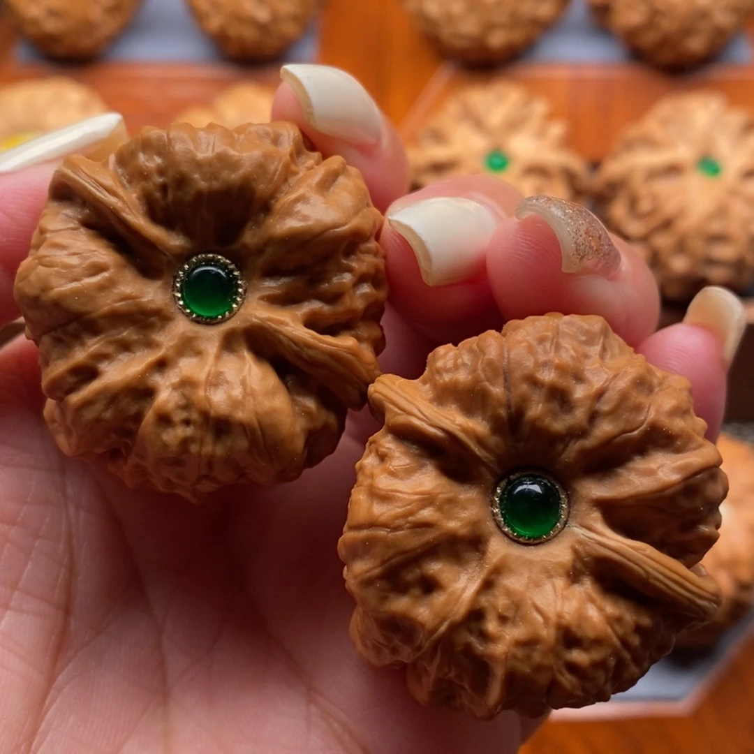 文玩核桃把件38尺寸哇哇