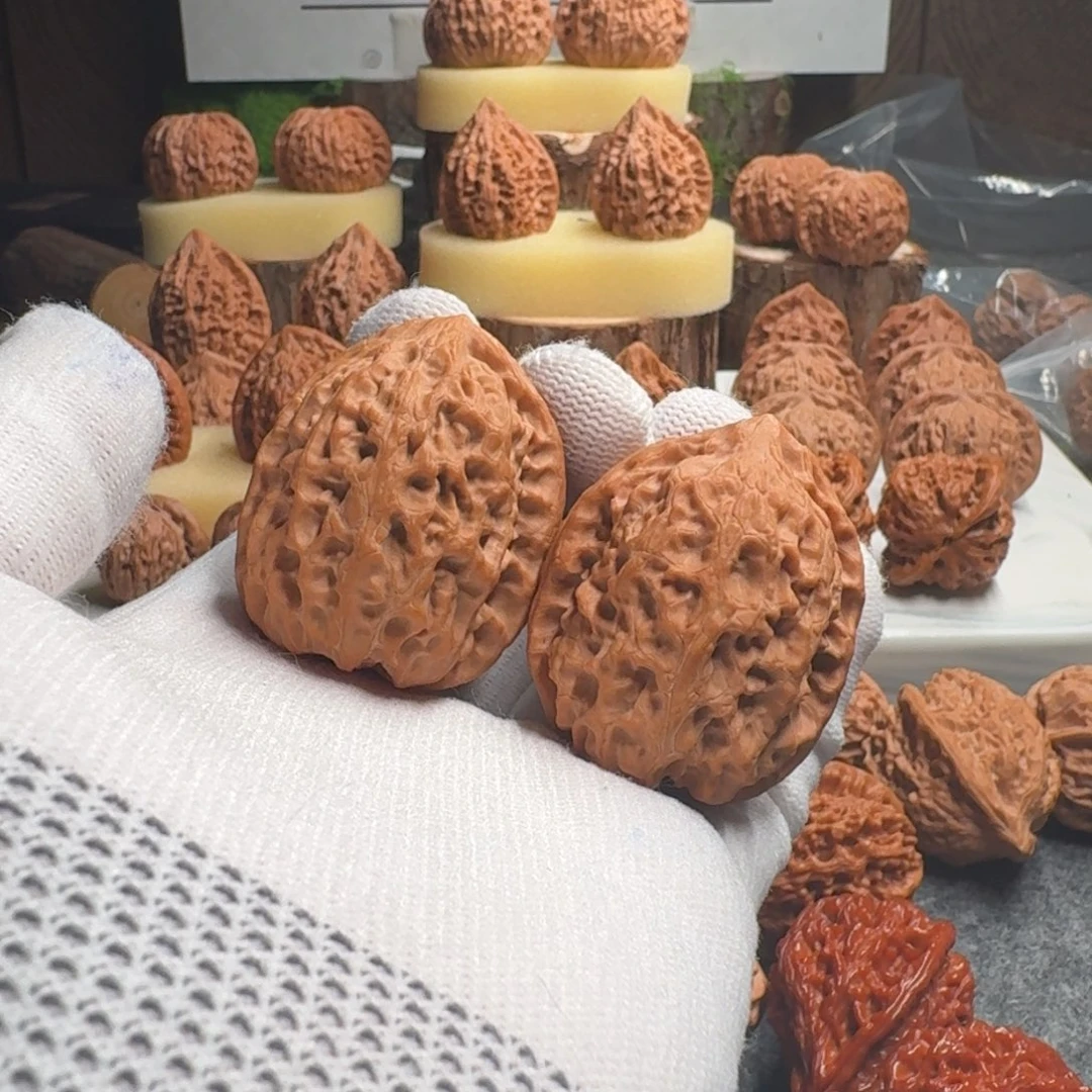 文玩核桃吊坠有修36沈鸡破烂对（不退不换无售后）